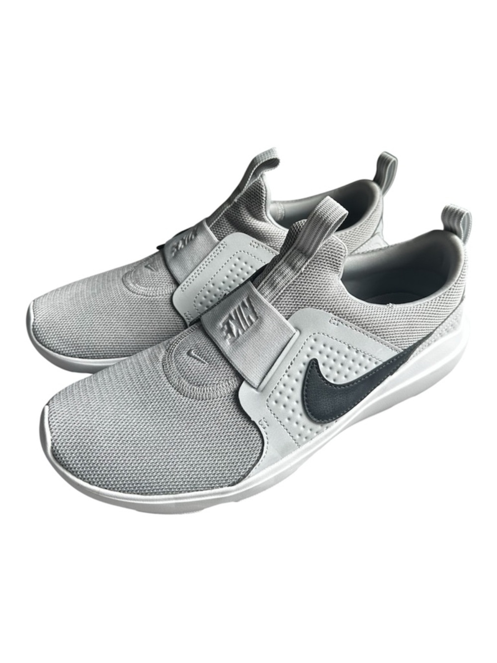Nike AD Comfort Sneakers Slip On Shoes DJ0999 FLAW Gray Mens Size 10